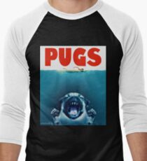 Camiseta ¾ bicolor para hombre patas