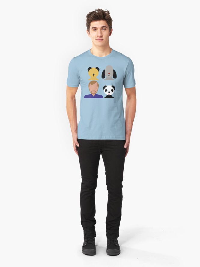 Alternate view of NDVH The Sooty Show Slim Fit T-Shirt