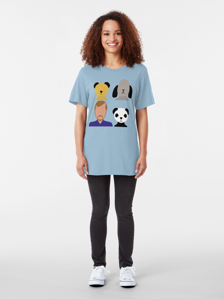 Alternate view of NDVH The Sooty Show Slim Fit T-Shirt