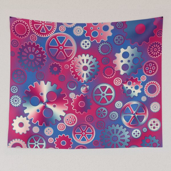 Item preview, Colorful metallic gears designed and sold by Gaspar Avila.