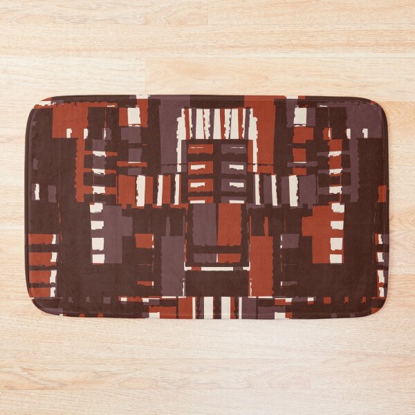 Item preview, Uneven block abstract - dark and earthy designed and sold by crdraper.