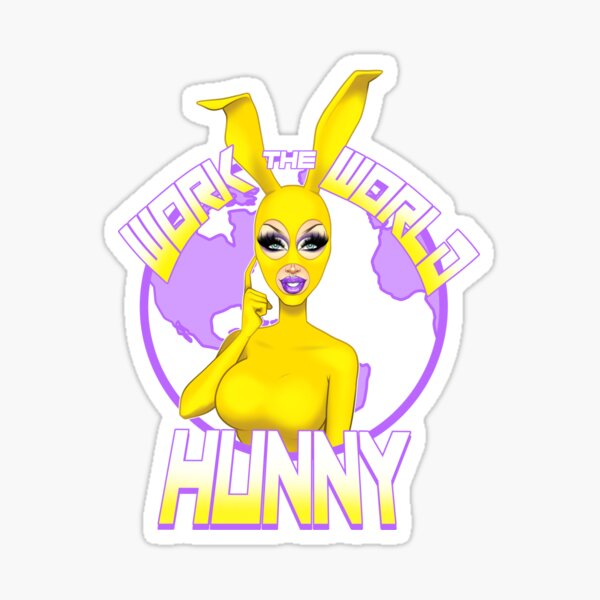 Item preview, Ivory Towers Drag Queen - Work the World Hunny designed and sold by IvoryTowersTor.