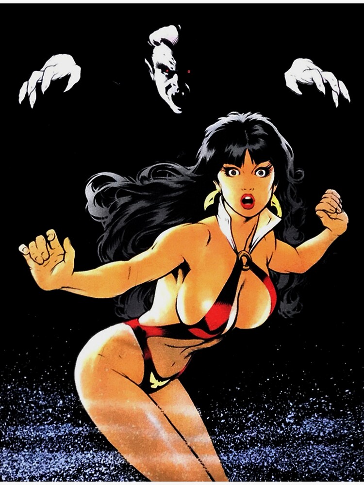 Thumbnail 3 of 3, Sticker, vampirella vampire comic designed and sold by sappy187.