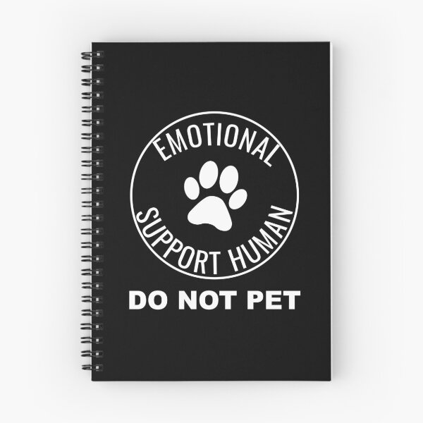 Artikelvorschau, Emotional Support Human T-Shirt ESA Service Dog Shirt Lustig entworfen und verkauft von JoDesignLab.