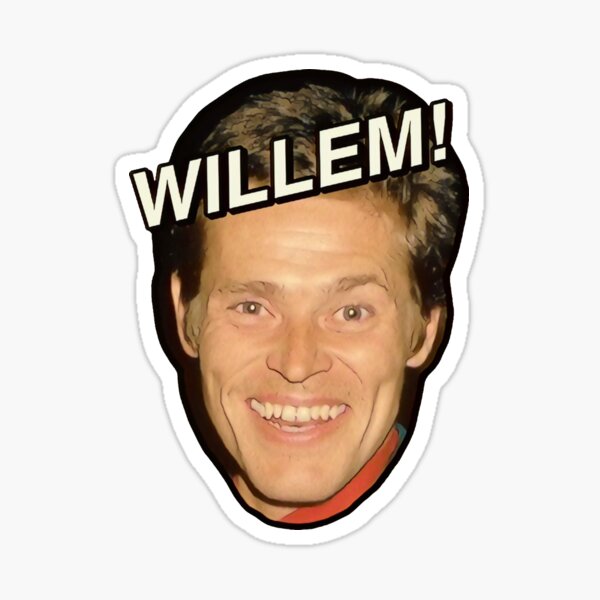 WILLEM! Sticker