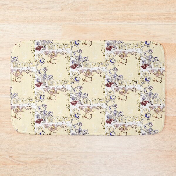 Item preview, Abstract Rococo Floral Swirl designed and sold by MaureenBoyle.