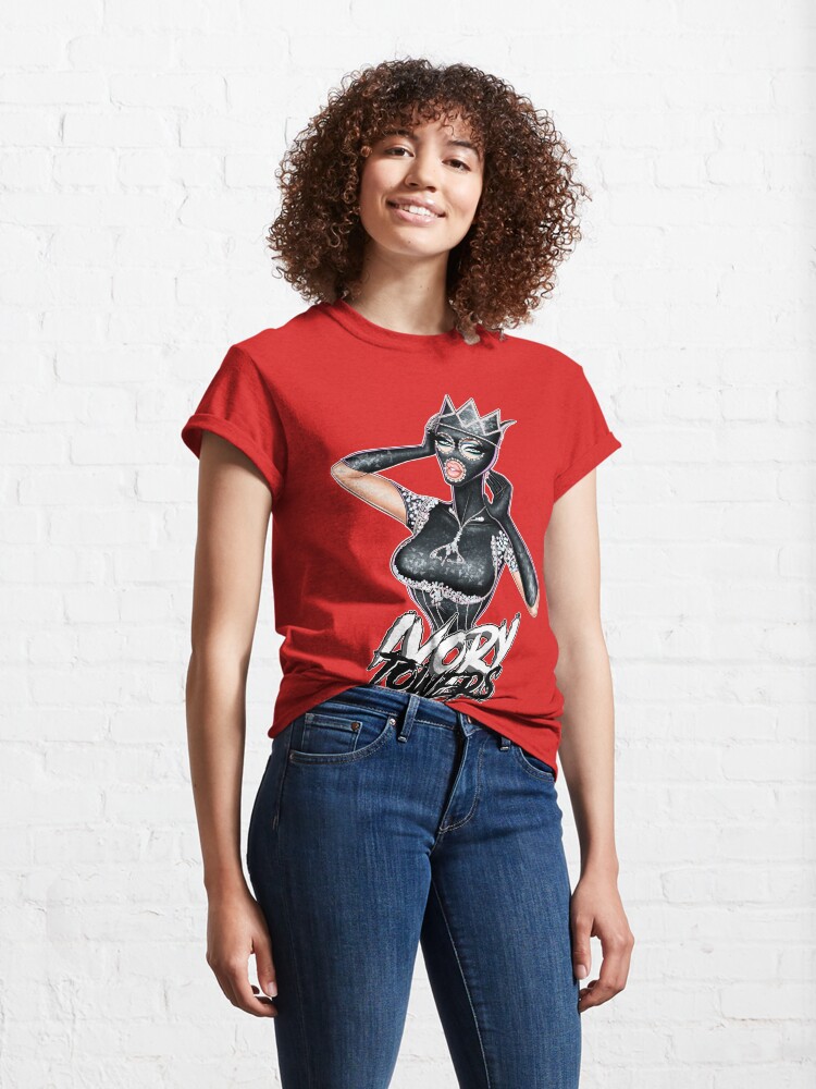 Alternate view of Ivory Towers Crowned Queen Classic T-Shirt