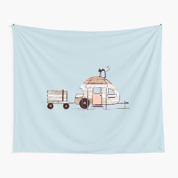Happy Camper Tapestry
