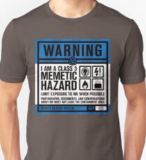 SCP 426 Warning Sign Unisex T-Shirt