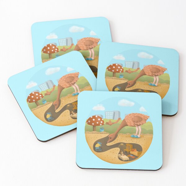 Item preview, Ostrich and mouse.   designed and sold by Skaska.