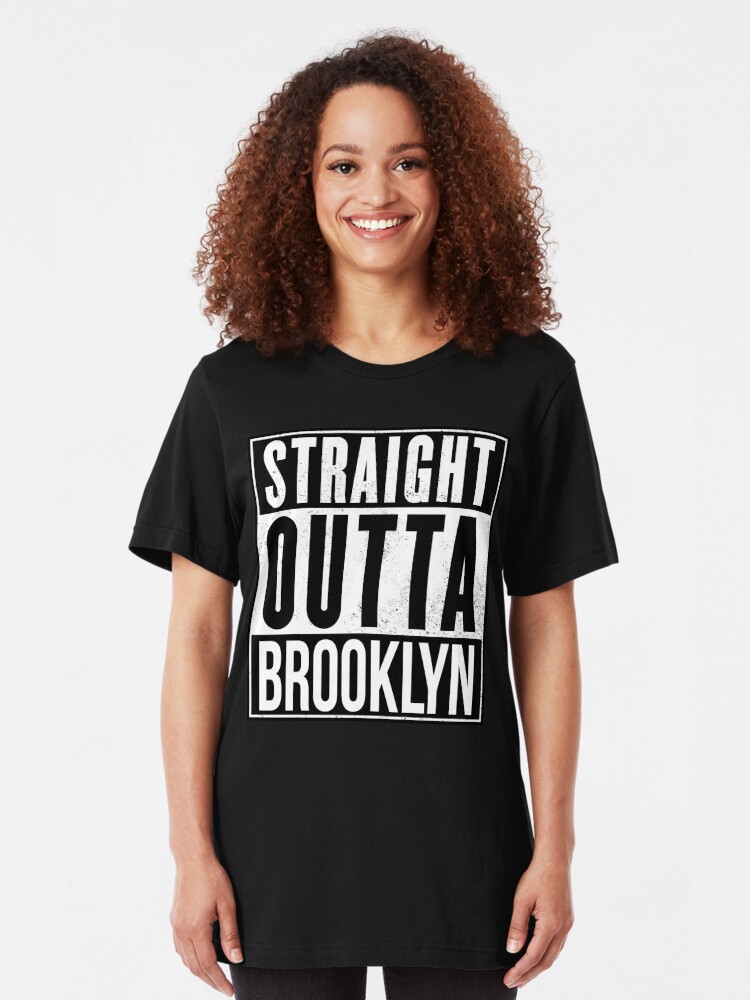 straight outta brooklyn t shirt