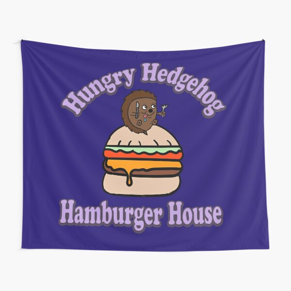 Burger House Tapestries Redbubble - hamburger roblox song id