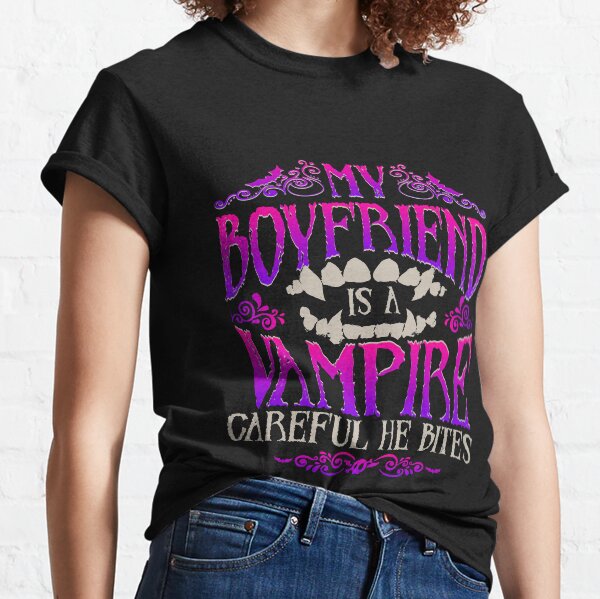 i love my vampire boyfriend shirt