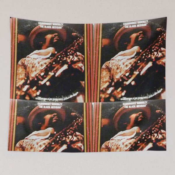 Item preview, Cannonball Adderley, The Black Messiah, jazz, bop, sax. blues, soul, funk, Cannonball designed and sold by Vintaged.
