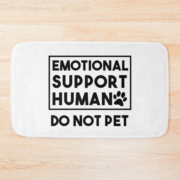 Item preview, Emotional Support Human T-Shirt ESA Service Dog Shirt Funny designed and sold by JoDesignLab.