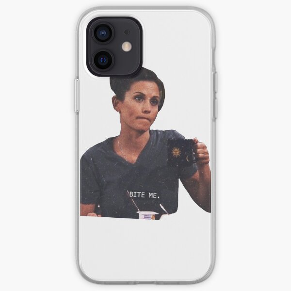 monica bite me iPhone Soft Case