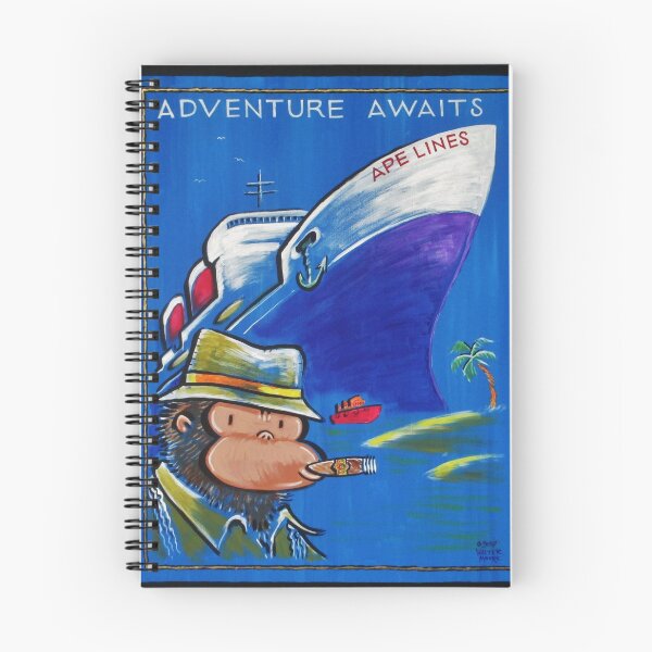 Item preview, Adventure Awaits Steamship Ape designed and sold by Walter Moore.