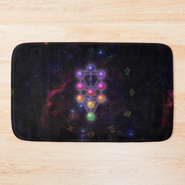 Item preview, Kabbalah Tree of Life With Astrology designed and sold by kernowerno.