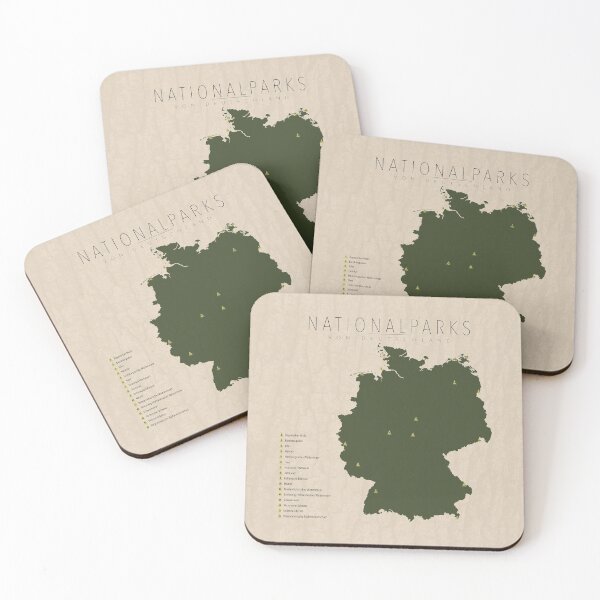 Item preview, Nationalparks von Deutschland designed and sold by FinlayMcNevin.