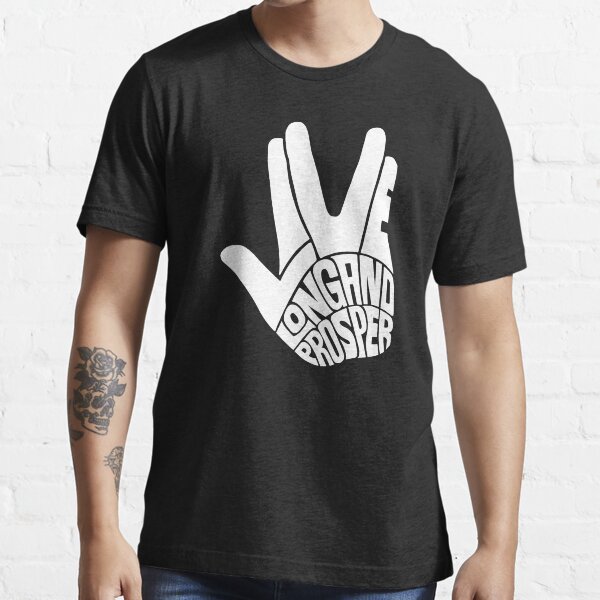 Star Trek Live Long et Prosper White T-shirt essentiel