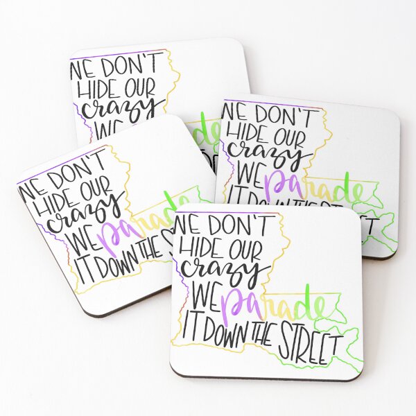 Item preview, Crazy Louisiana Folks - Mardi Gras designed and sold by juliascafidi.
