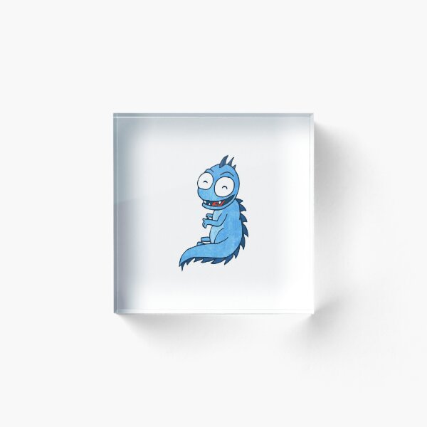 Item preview, Pequeño dragón azul feliz designed and sold by Bruno Rosa.
