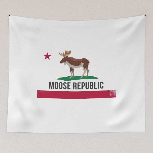 Item preview, Moose Republic California Republic Flag with Dachshund Dog designed and sold by TeagoShirts.