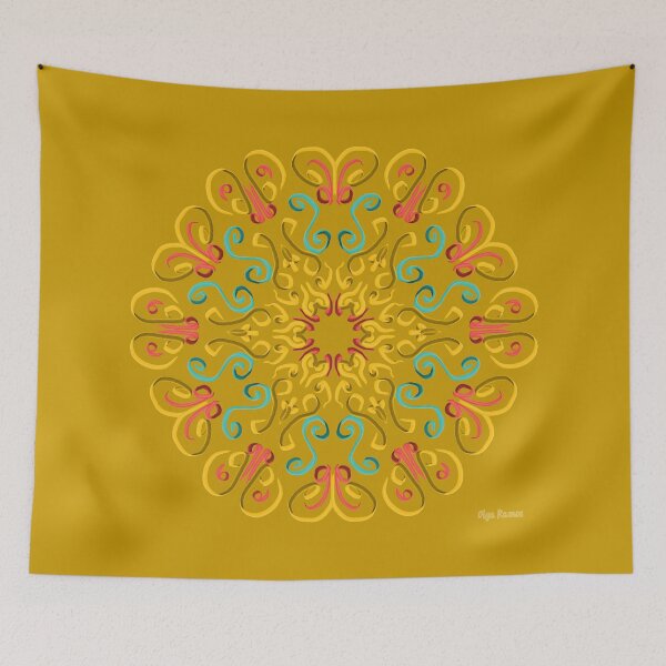 Item preview, Summer (Ocher) designed and sold by olgaramos.