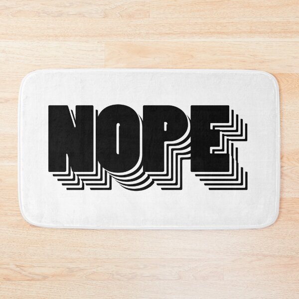 Item preview, NOPE Black designed and sold by amclub.