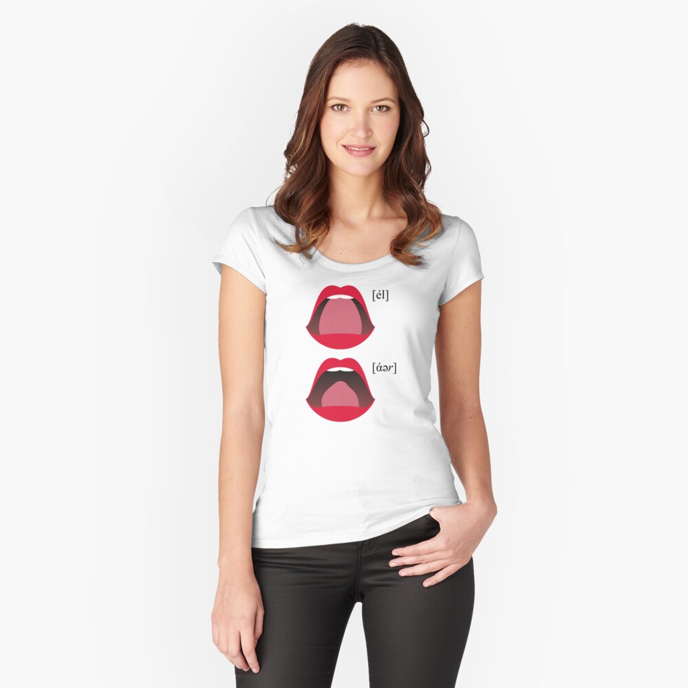 Item preview, Fitted Scoop T-Shirt designed and sold by merimeaux.