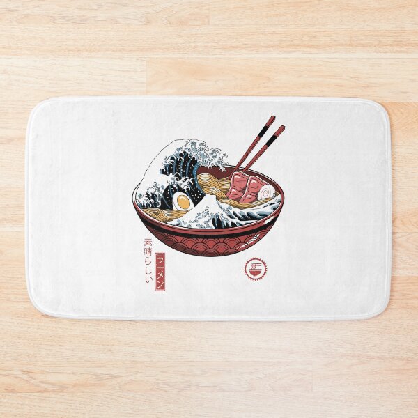 Item preview, Great Ramen Wave White designed and sold by vincenttrinidad.
