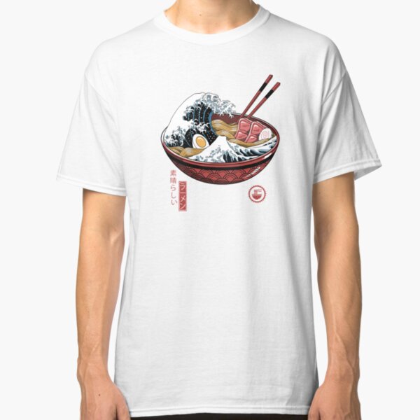 Great Ramen Wave White Classic T-Shirt
