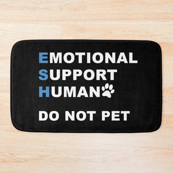 Item preview, Emotional Support Human T-Shirt ESA Service Dog Shirt Funny designed and sold by JoDesignLab.
