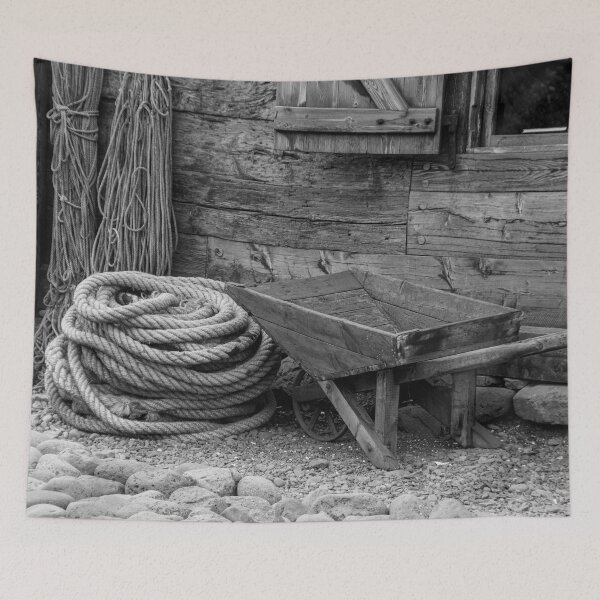 Item preview, Wooden Wheelbarrow designed and sold by Marylou Badeaux.