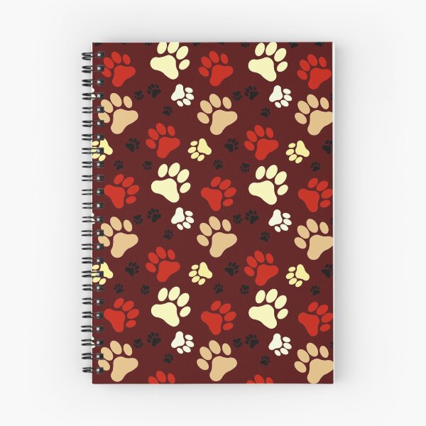 Aperçu de l'œuvre Empreinte de patte - rouge créée et vendue par Mom of Huskies.