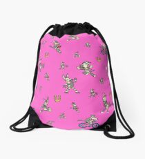Zonkey Escape hot pink Drawstring Bag