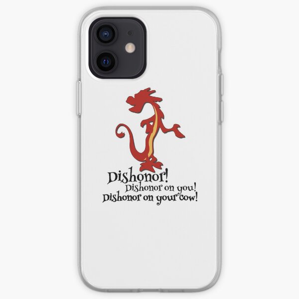 Mushu Mulan Dishonor iPhone Soft Case