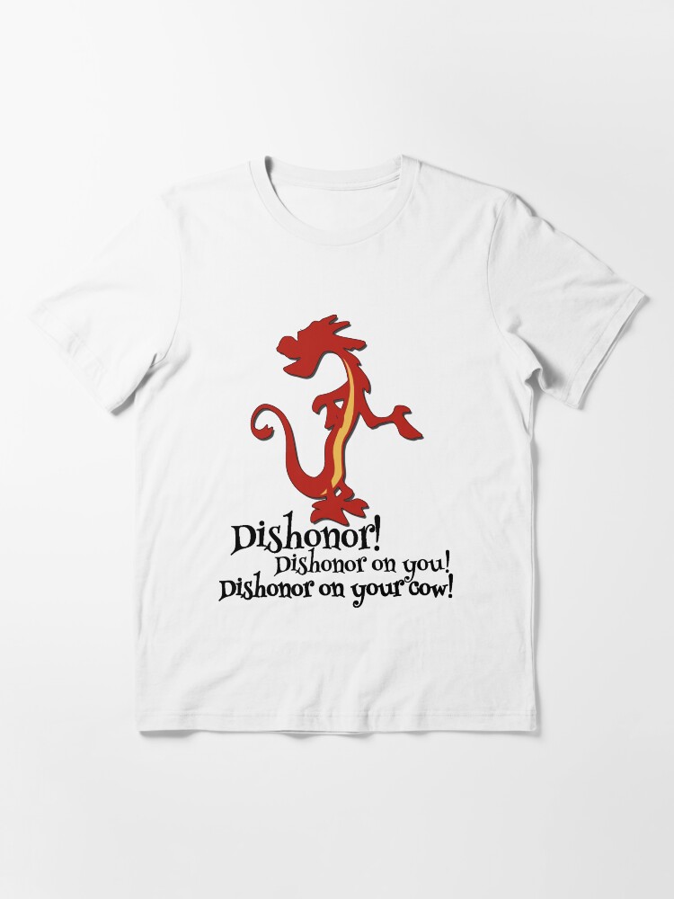 mushu mulan t shirt