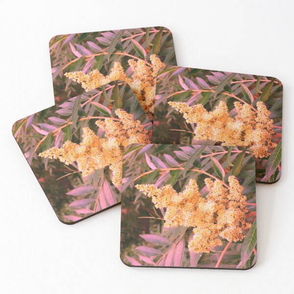 Item preview, Pale Yellow and Green Sideways Sumac designed and sold by The Rage Garden.