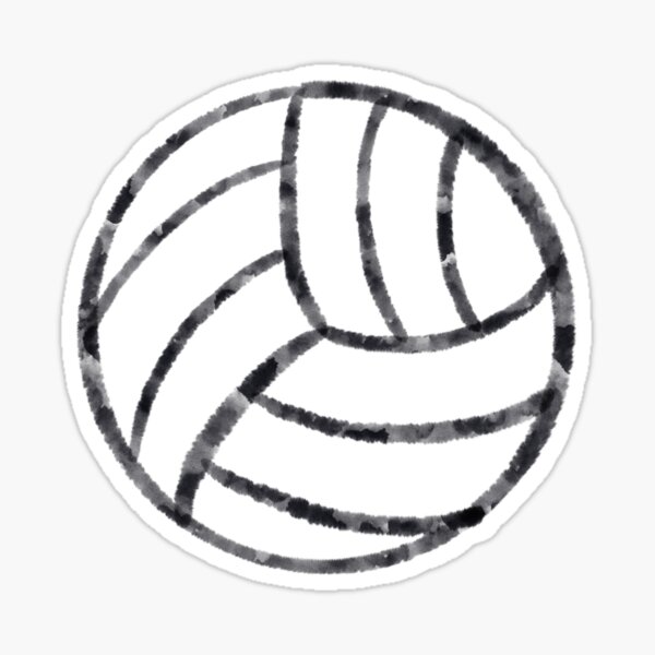 Item preview, Watercolor Volleyball designed and sold by artsymoose.