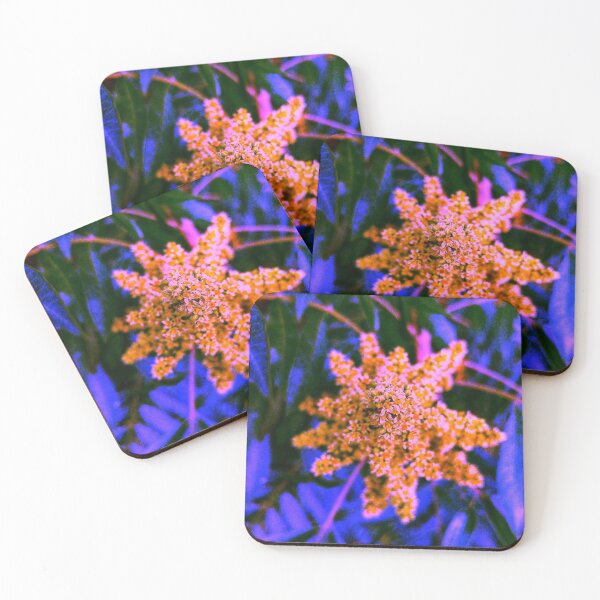 Item preview, Yellow, Pink, and Blue Sumac Bloom designed and sold by The Rage Garden.