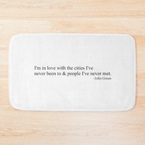 Item preview, John Green designed and sold by Haley Agra.