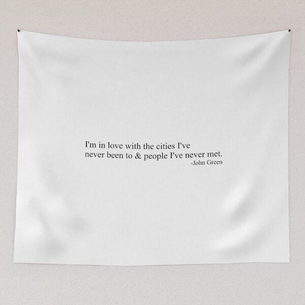 Item preview, John Green designed and sold by Haley Agra.