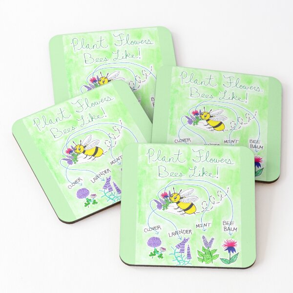 Item preview, Plant Flowers Bees Like  designed and sold by The Rage Garden.