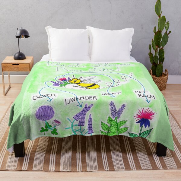 Item preview, Plant Flowers Bees Like  designed and sold by The Rage Garden.