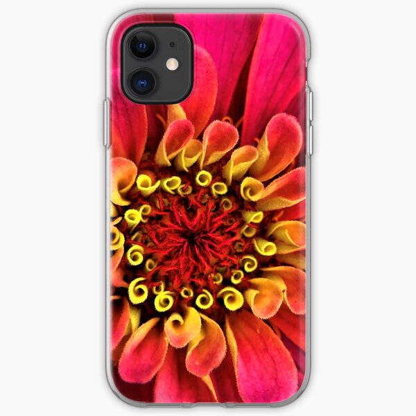 Pink Zinnia Secrets iPhone Soft Case