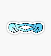 adpi hands sticker Sticker