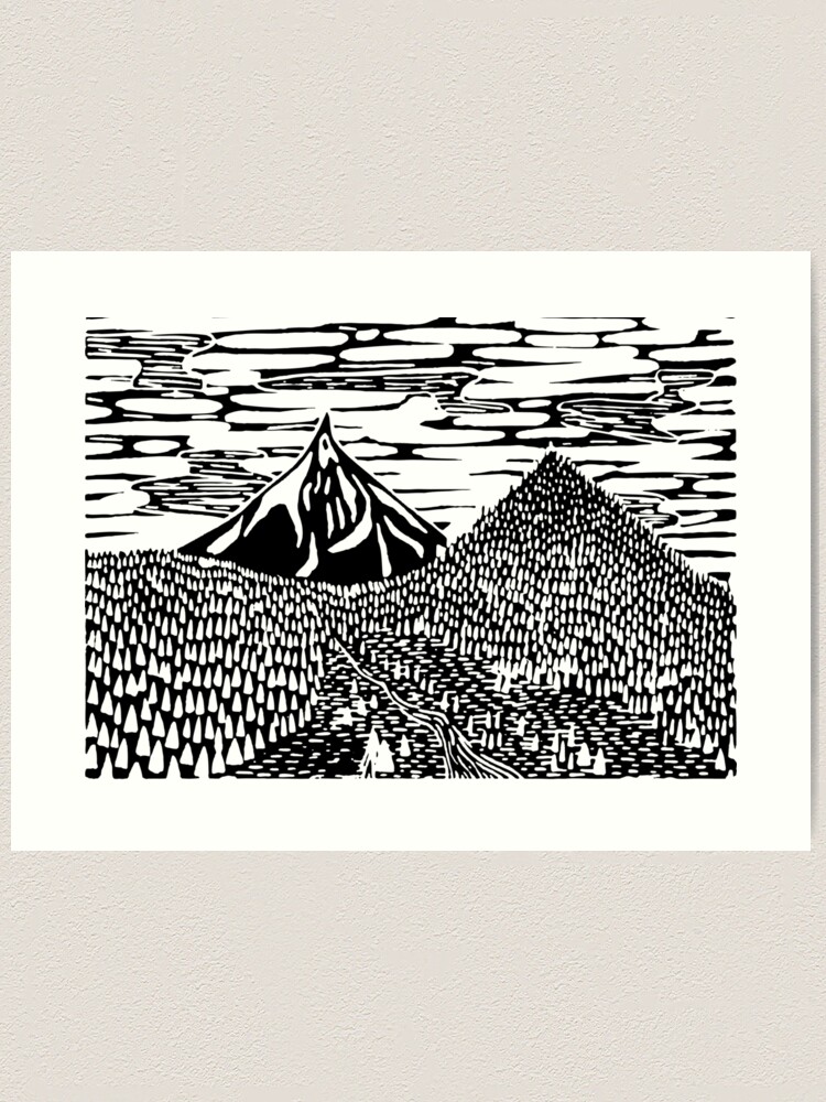 Mountain Sketch – Collection Prints