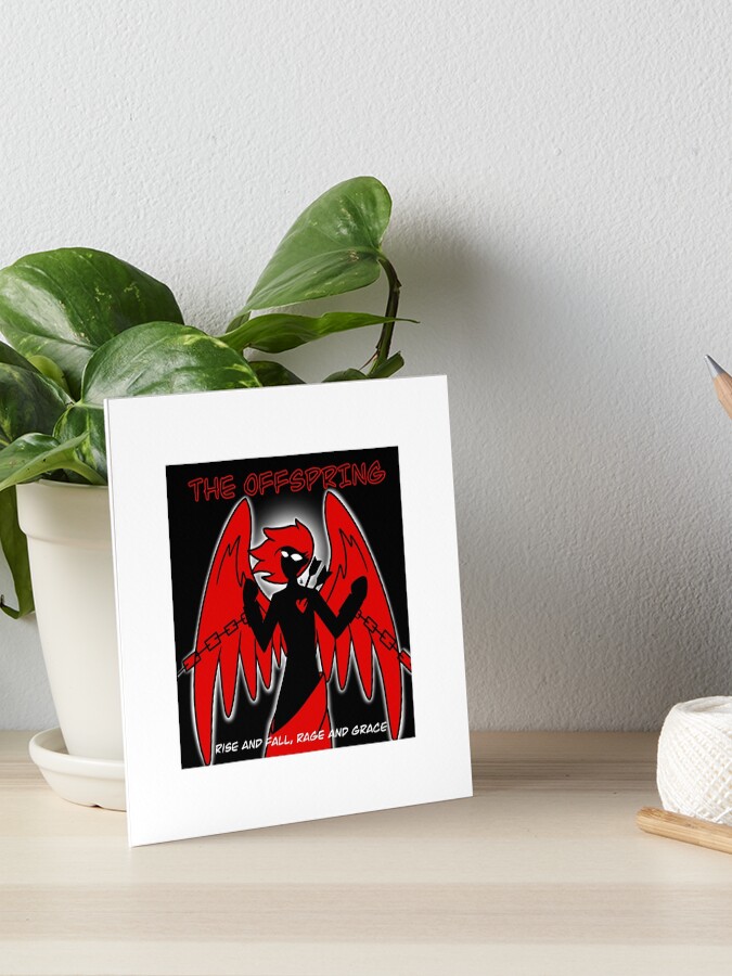 Rise And Fall Art Board Print By Zainaerith Redbubble