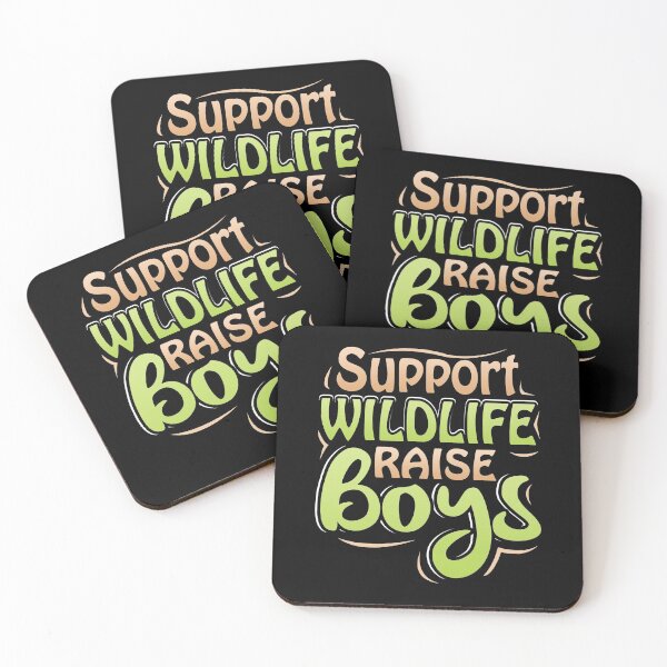 Item preview, Support Wildlife Raise Boys designed and sold by LemoBoy.